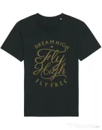Tricou STANLEY STELLA barbat Fly High Negru