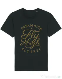 Tricou STANLEY STELLA barbat Fly High Negru