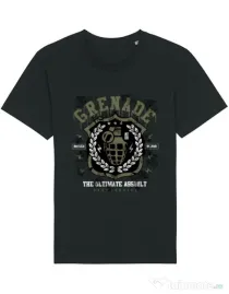 Tricou STANLEY STELLA barbat Grenade Negru