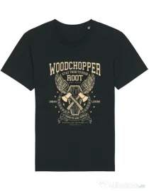 Tricou STANLEY STELLA barbat Woodchopper Negru