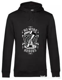 Hoodie barbat cu gluga No More Heroes Negru