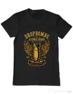 Tricou ADLER barbat Dropbombs Negru