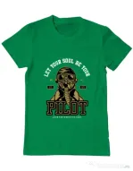Tricou ADLER barbat Let Your Soul Be Your Pilot Verde mediu