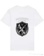 Tricou STANLEY STELLA barbat Skateboards Legend Alb