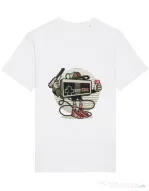 Tricou STANLEY STELLA barbat Let's Play Alb