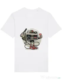 Tricou STANLEY STELLA barbat Let's Play Alb