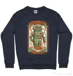 Bluza ADLER barbat Vintage Robot Denim inchis