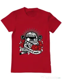 Tricou ADLER barbat Dead Trooper Rosu
