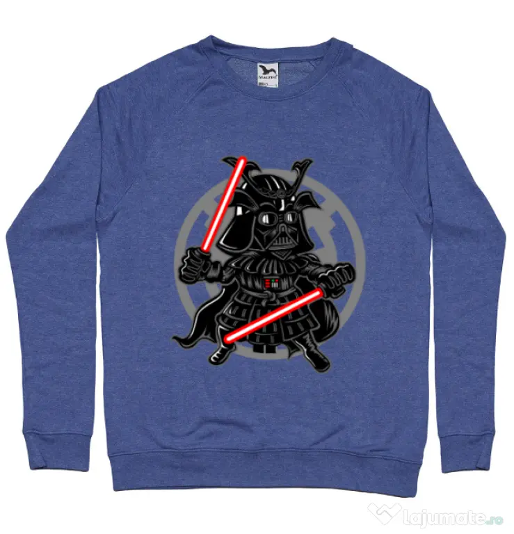 Bluza ADLER barbat Darkside Samurai Albastru melanj