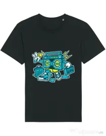Tricou STANLEY STELLA barbat Boombox Negru