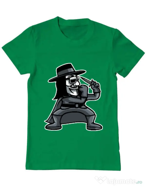 Tricou ADLER barbat Fighting Vendetta Verde mediu