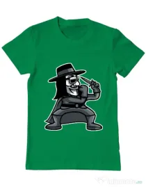 Tricou ADLER barbat Fighting Vendetta Verde mediu