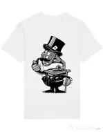 Tricou STANLEY STELLA barbat Gramophone head Alb