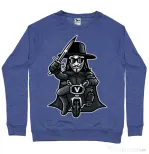 Bluza ADLER barbat Vendetta Biker Albastru melanj