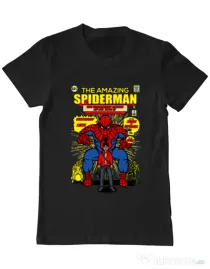 Tricou ADLER barbat The Amazing Spiderman Negru