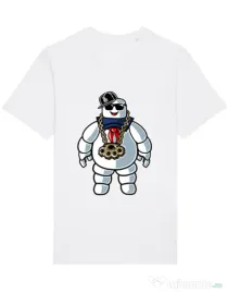 Tricou STANLEY STELLA barbat Stay Dope Alb