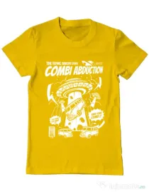 Tricou ADLER barbat Combi Abduction Galben