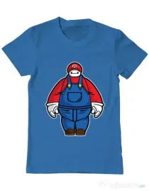 Tricou ADLER barbat Baymario Albastru azuriu