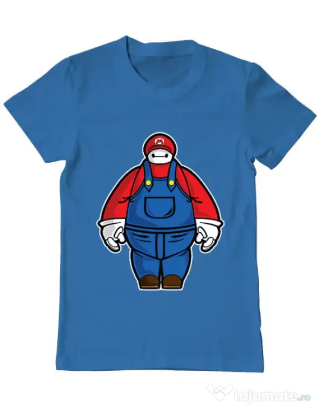 Tricou ADLER barbat Baymario Albastru azuriu