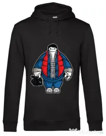 Hoodie barbat cu gluga Baymarty Negru