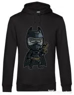 Hoodie barbat cu gluga Darkest Night Negru