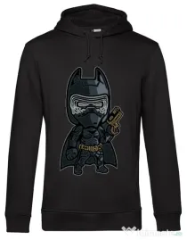 Hoodie barbat cu gluga Darkest Night Negru