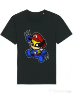 Tricou STANLEY STELLA barbat Mario Wolverine Negru