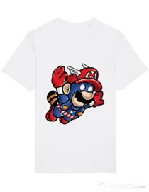 Tricou STANLEY STELLA barbat Captain Mario Alb
