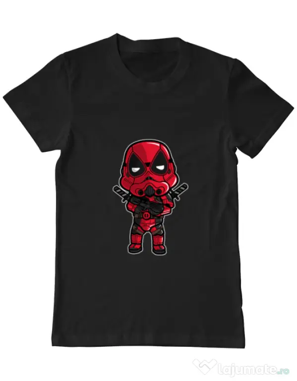 Tricou ADLER barbat Deadtrooper Negru