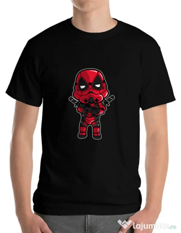 Tricou ADLER barbat Deadtrooper Negru