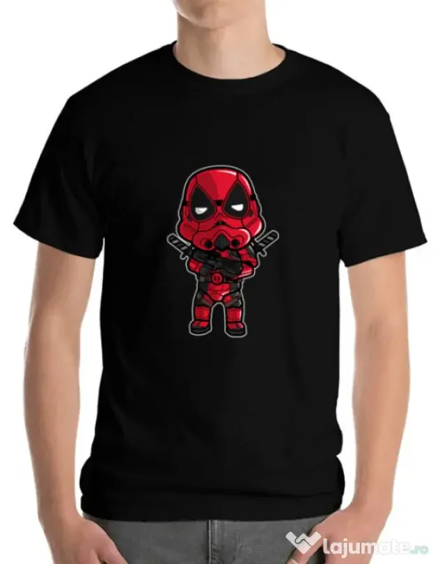 Tricou ADLER barbat Deadtrooper Negru
