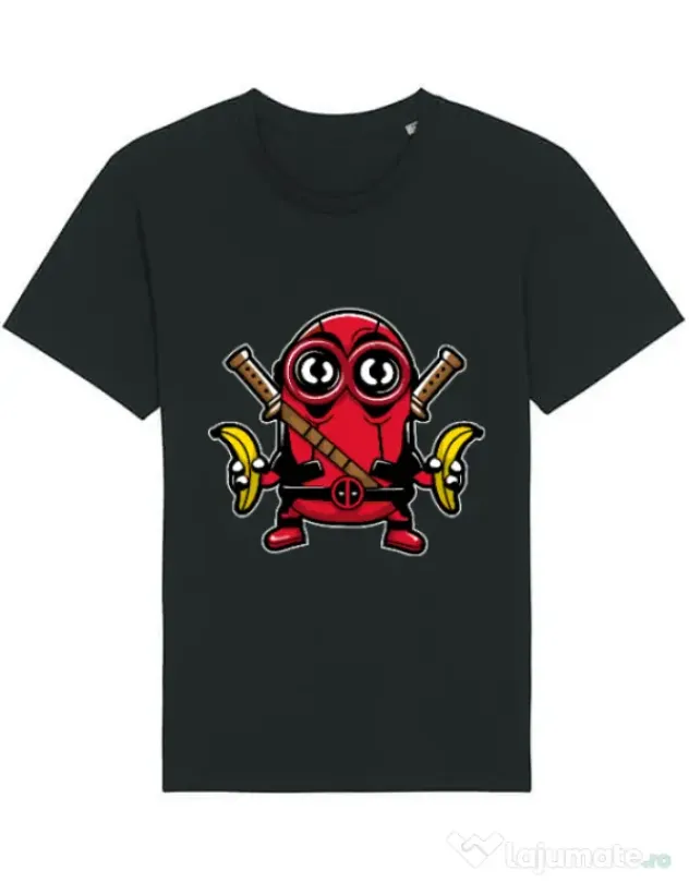 Tricou STANLEY STELLA barbat Minionpool Negru