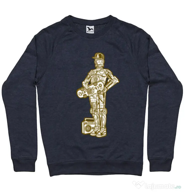 Bluza ADLER barbat Street C3PO Denim inchis