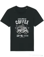Tricou STANLEY STELLA barbat Coffee Van Negru