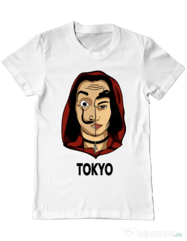 Tricou ADLER barbat Tokyo Alb