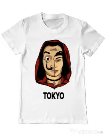 Tricou ADLER barbat Tokyo Alb