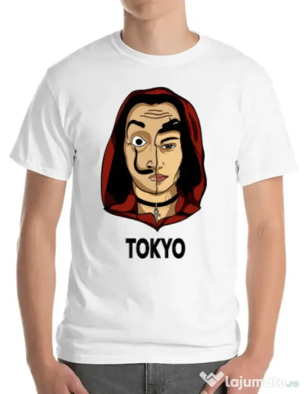 Tricou ADLER barbat Tokyo Alb
