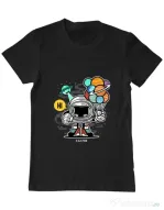 Tricou ADLER barbat Gift From Outer Space Negru