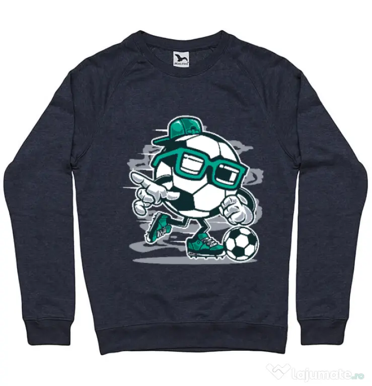 Bluza ADLER barbat Street Soccer Denim inchis