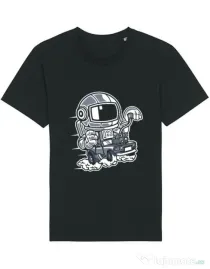 Tricou STANLEY STELLA barbat Space Racer Negru
