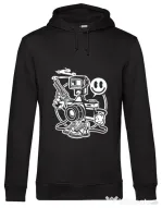Hoodie barbat cu gluga Shooter Negru