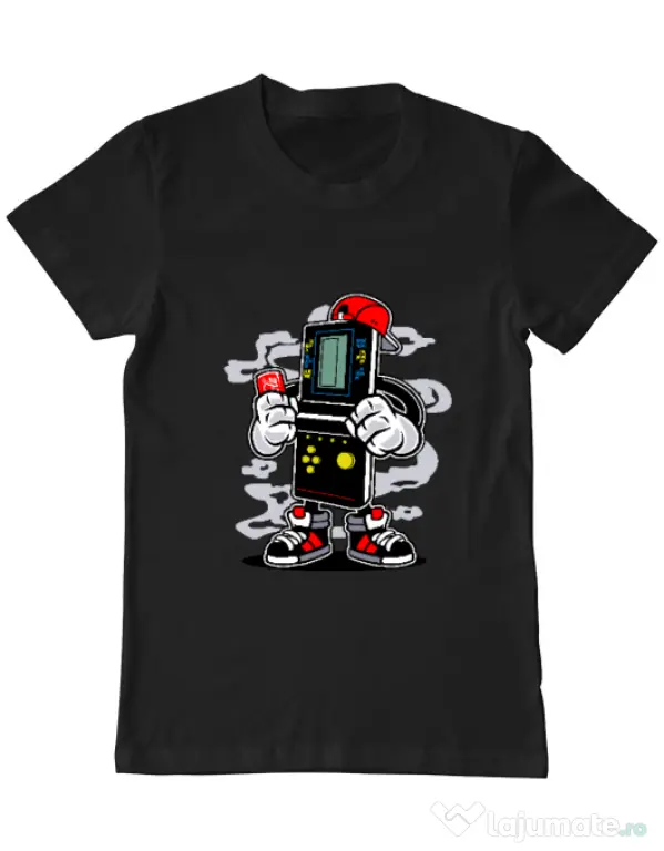 Tricou ADLER barbat Brick Gamers Negru