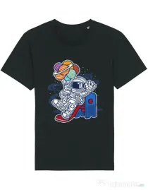 Tricou STANLEY STELLA barbat Space Slider Negru