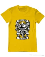 Tricou ADLER barbat Torch Galben