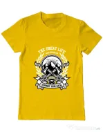 Tricou ADLER barbat Axe Galben