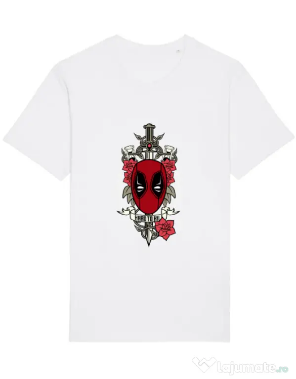 Tricou STANLEY STELLA barbat Hard To Kill Alb
