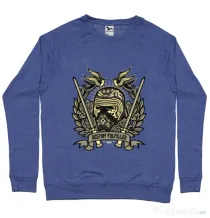 Bluza ADLER barbat Destiny Fulfilled Albastru melanj