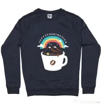 Bluza ADLER barbat Coffeemagination Denim inchis