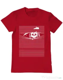 Tricou ADLER barbat Lurk Rosu