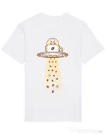 Tricou STANLEY STELLA barbat Alien Coffee Invasion Alb